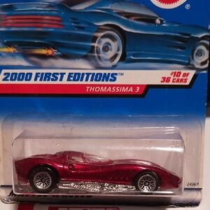 Thomassima 3 Red Die-Cast Toy Car